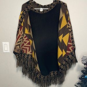 Mukluks poncho